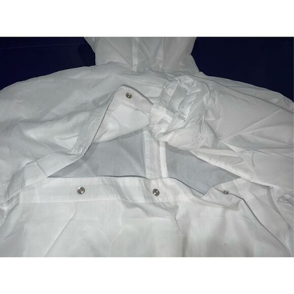 White Mitsubishi Packet Hooded Jacket - Picture 7 of 7
